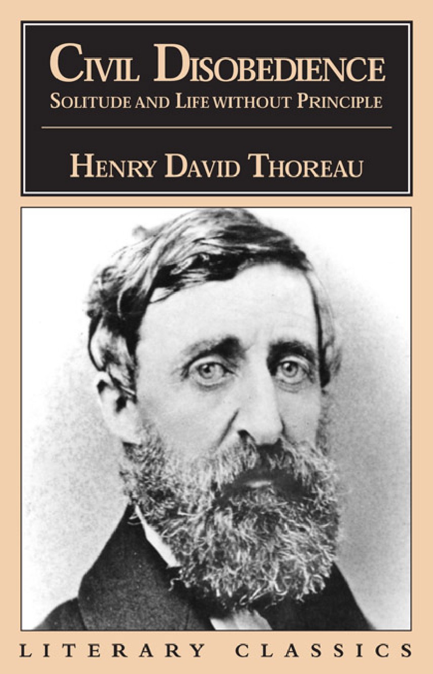 Image result for thoreau civil disobedience